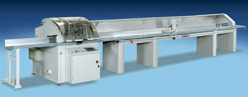 Línea de corte de hoja rotativa - CT600  - Stromab - para madera / automática / programable