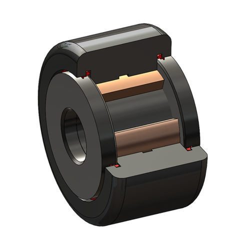 Rodillo de leva con rodamientos de agujas-rodillos - OBYR series - ACCURATE BUSHING - de cabeza hexagonal / de bronce