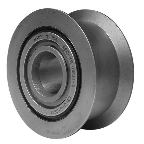 Rodillo guía - YR series - ACCURATE BUSHING - de acero / para cadena / con carilla