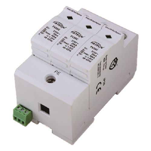 Protector de sobretensión de tipo 2 - FV20C/3-275S - FATECH ELECTRONIC (FOSHAN) CO., LTD - clase II / con teleseñalización / para alimentación eléctrica