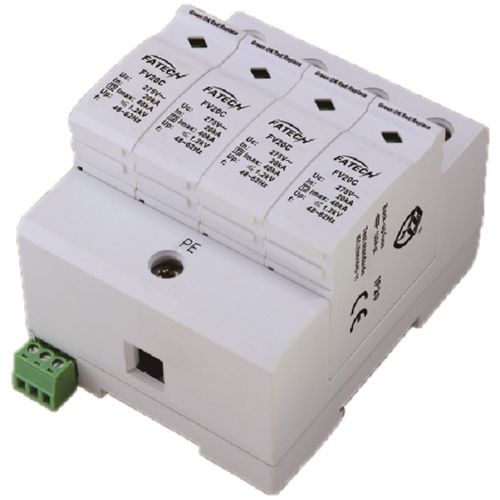 Protector de sobretensión de tipo 2 - FV20C/4-320S - FATECH ELECTRONIC (FOSHAN) CO., LTD - clase II / con teleseñalización / para alimentación eléctrica