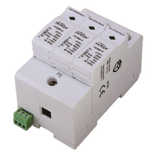 Protector de sobretensión de tipo 1 - FV30B+C/3-275(S) - FATECH ELECTRONIC (FOSHAN) CO., LTD - de tipo 2 / con teleseñalización / para alimentación eléctrica