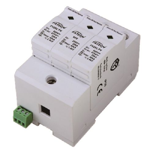 Protector de sobretensión de tipo 2 - FV20C/2+NPE-xxxPV (S) - FATECH ELECTRONIC (FOSHAN) CO., LTD - clase II / con teleseñalización / para instalación fotovoltaica