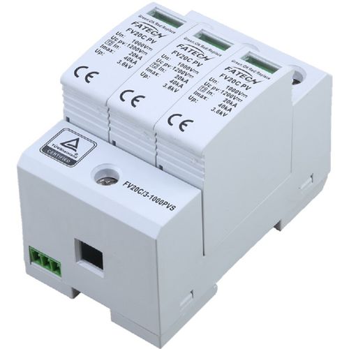 Protector de sobretensión de tipo 2 - FV20C/3-1000PVS - FATECH ELECTRONIC (FOSHAN) CO., LTD - clase II / de instalación eléctrica / para instalación fotovoltaica