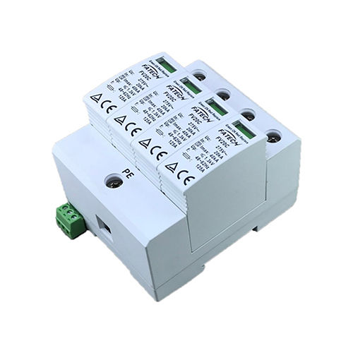 Protector de sobretensión de tipo 2 - FV20C/4-275S - FATECH ELECTRONIC (FOSHAN) CO., LTD - para alimentación eléctrica / modulable / enchufable