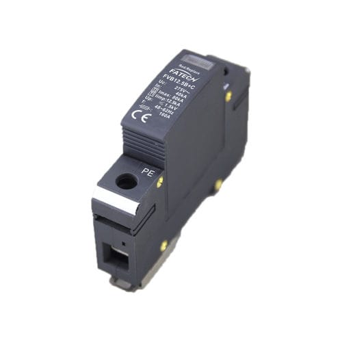 Protector de sobretensión de tipo 1 - FVB12.5B+C/1- xxx (S) series - FATECH ELECTRONIC (FOSHAN) CO., LTD - de tipo 2 / para alimentación eléctrica / AC