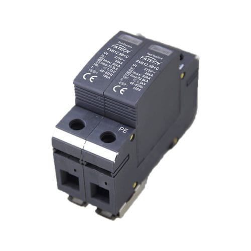 Protector de sobretensión de tipo 1 - FVB12.5B+C/2-275(S) - FATECH ELECTRONIC (FOSHAN) CO., LTD - de tipo 2 / para alimentación eléctrica / enchufable