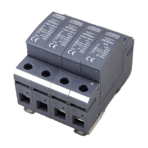 Protector de sobretensión de tipo 1 - FVB12.5B+C/3+NPE-xxx(S) series - FATECH ELECTRONIC (FOSHAN) CO., LTD - de tipo 2 / para alimentación eléctrica / con teleseñalización