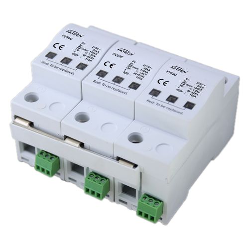 Protector de sobretensión de tipo 2 - FV50C/3-xxx S series - FATECH ELECTRONIC (FOSHAN) CO., LTD - clase II / con teleseñalización / para alimentación eléctrica
