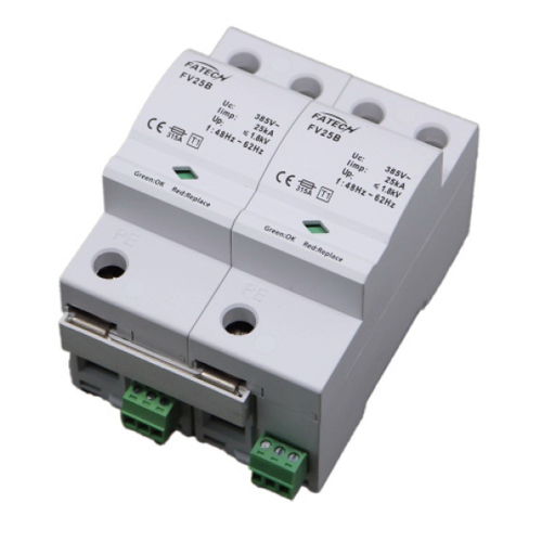 Protector de sobretensión clase III - FV25B/1+NPE-xxx S - FATECH ELECTRONIC (FOSHAN) CO., LTD - tipo 1 + 2 / con teleseñalización / para instalación fotovoltaica