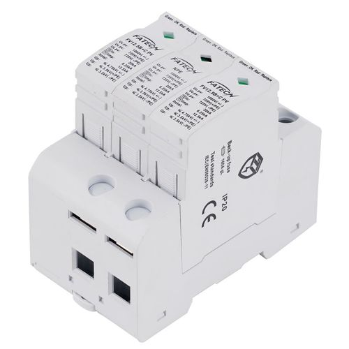 Protector de sobretensión tipo 1 + 2 - FV12.5B+C/2+NPE-1000PVNS - FATECH ELECTRONIC (FOSHAN) CO., LTD - para instalación fotovoltaica / enchufable / DC