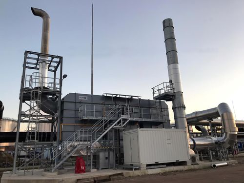 Sistema de evacuación de gas - TECAM
