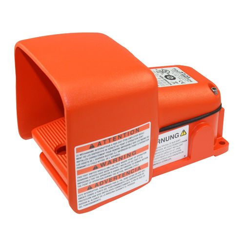 Interruptor de pedal de control - 937-SWHOX - Linemaster - eléctrico / acción momentánea / DPDT