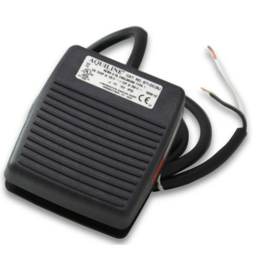 Interruptor de pedal de control - 971-DC28J - Linemaster - de seguridad / eléctrico / 1 pedal