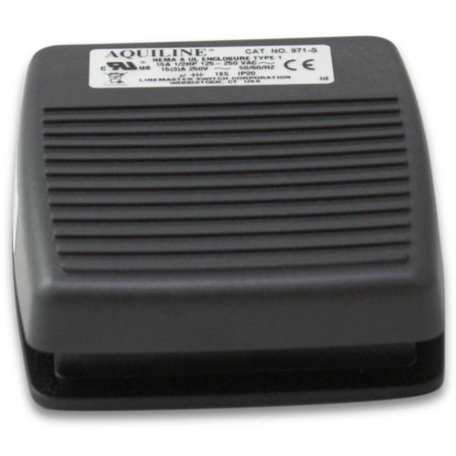 Interruptor de pedal de control - 971-S - Linemaster - de seguridad / eléctrico / acción momentánea