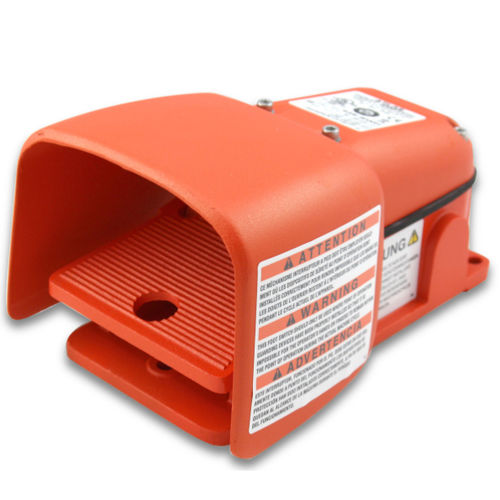 Interruptor de pedal de control - 937-SWH - Linemaster - eléctrico / acción momentánea / DPDT