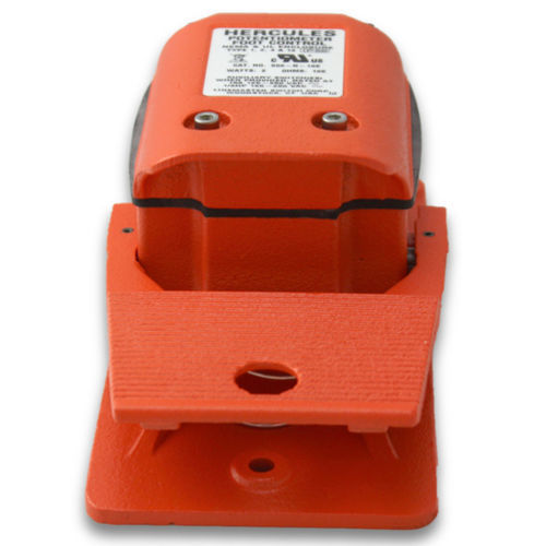 Interruptor de pedal de control - 500-AN-1K - Linemaster - eléctrico / potenciométrico / acción momentánea