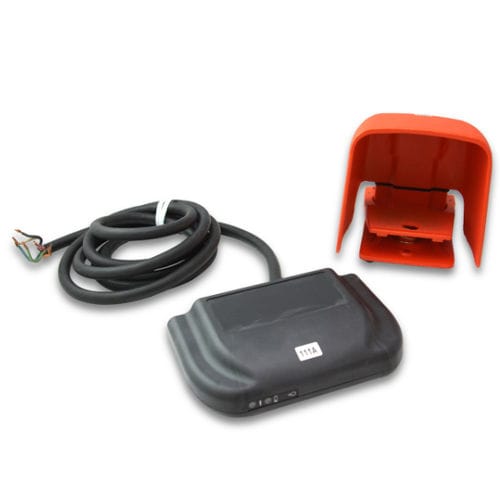Interruptor de pedal de control - SP-831-111202XA - Linemaster - inalámbrico RF / acción momentánea / 1 pedal