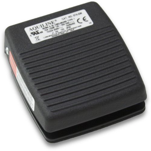 Interruptor de pedal de control - 974-SM - Linemaster - eléctrico / acción momentánea / DPDT