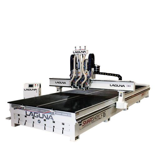 Recortadora CNC - MCNC CF - Laguna tools - de 3 ejes / con husillos / para compuestos