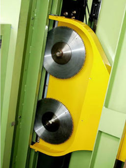 Sierra de paneles - HPP - Hendrick - vertical / para madera / automática