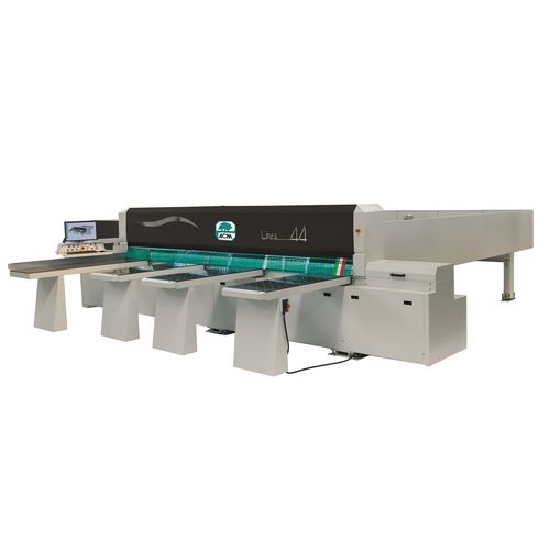 Máquina de aserrar circular - LINEA 110 - ACM - horizontal / para madera / para viguetas