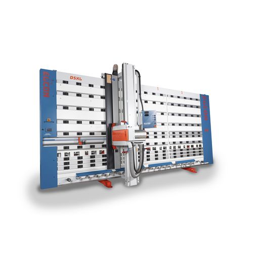 Sierra de paneles - DSX-L - Elcon Sawing Technology - vertical / para aluminio / para madera
