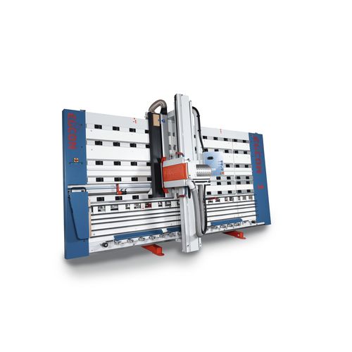 Sierra de paneles - DSXE-1/2L - Elcon Sawing Technology - vertical / para aluminio / para madera