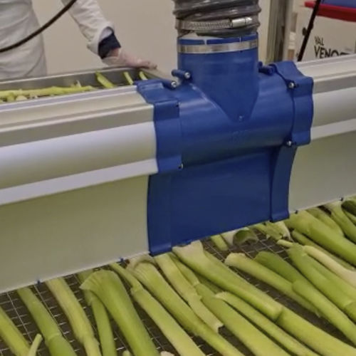 Sistema de secado por lámina de aire de limpieza - FM Partec S.p.A. - de refrigeración / de soplado / para botellas
