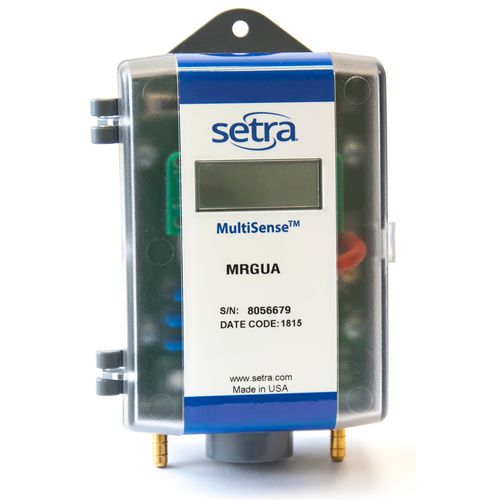 Transductor de presión diferencial - MRG - SETRA - analógico / AC / en riel DIN