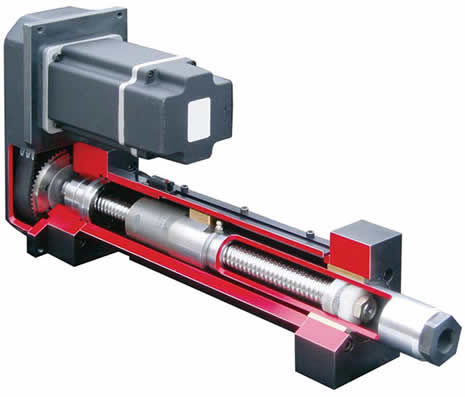 Actuador eléctrico - Kuroda Jena Tec Holdings Ltd - lineal / de husillo de bolas / paralelo