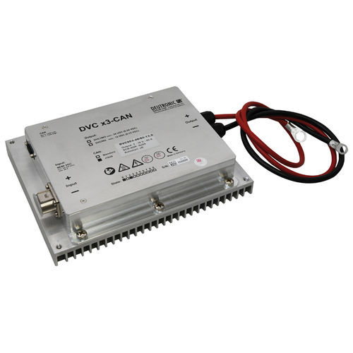Convertidor DC/DC de alta densidad de potencia - DVC953 - DEUTRONIC - regulado / en caja metálica / compacto