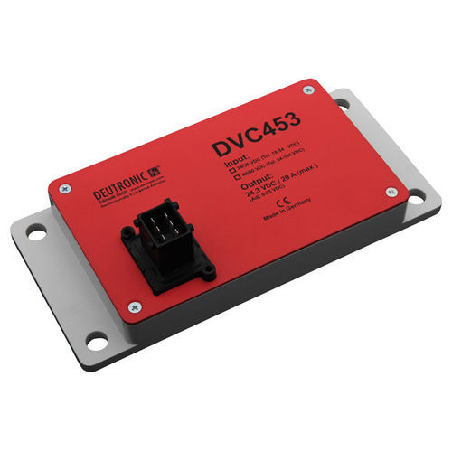 Convertidor DC/DC de alta densidad de potencia - DVC453 - DEUTRONIC - con aislamiento galvánico / regulado / en caja metálica