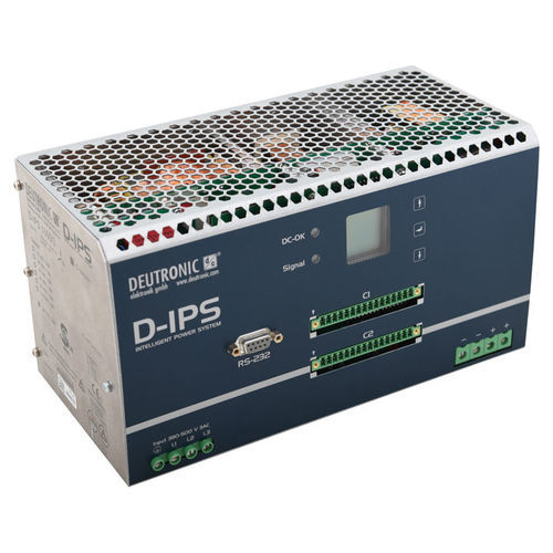 Alimentación eléctrica en riel DIN - D-IPS1000/3-C-24	 - DEUTRONIC - AC/DC / con protección contra cortocircuitos / con protección contra el sobrecalentamiento