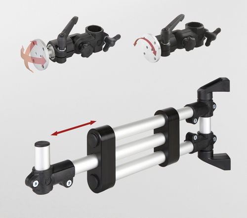 Sistema de brazo de soporte para pantalla plana - RK Rose+Krieger GmbH - de aluminio / para aparato / para panel de control