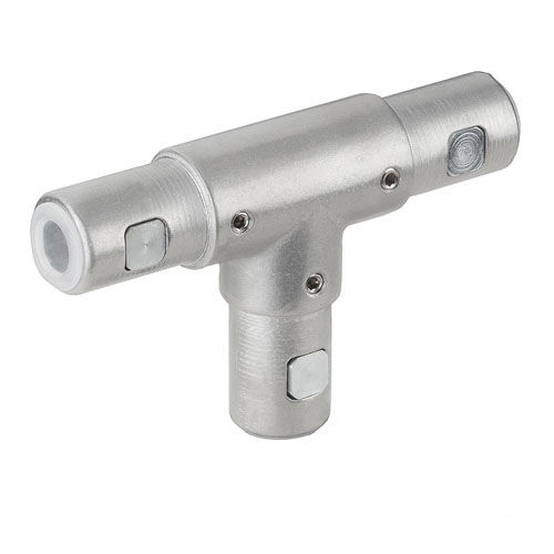 Conexión de tubo para barandilla - ITAS WIT 40 - RK Rose+Krieger GmbH - redondo / en T / de aluminio fundido