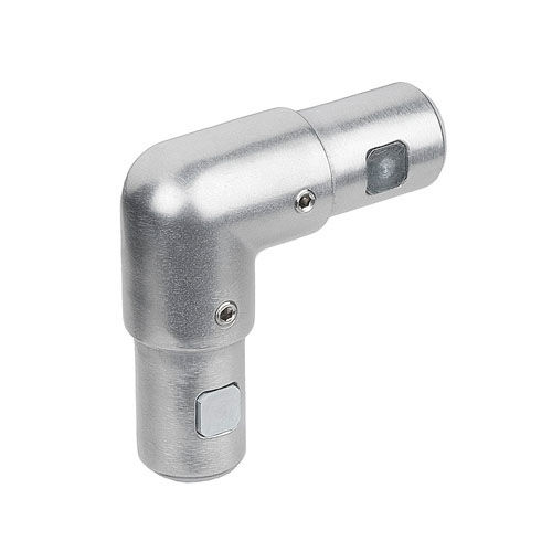 Conexión de tubo para barandilla - ITAS WI 40 - RK Rose+Krieger GmbH - redondo / de codo / de aluminio fundido