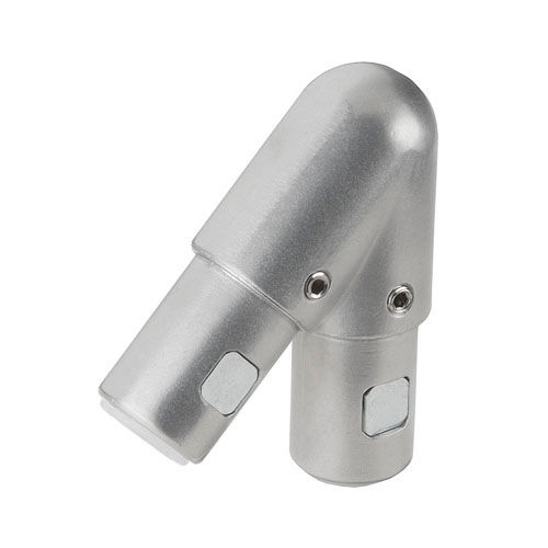 Conexión de tubo para barandilla - ITAS WIV 40-45&deg; - RK Rose+Krieger GmbH - redondo / de esquina / de aluminio fundido