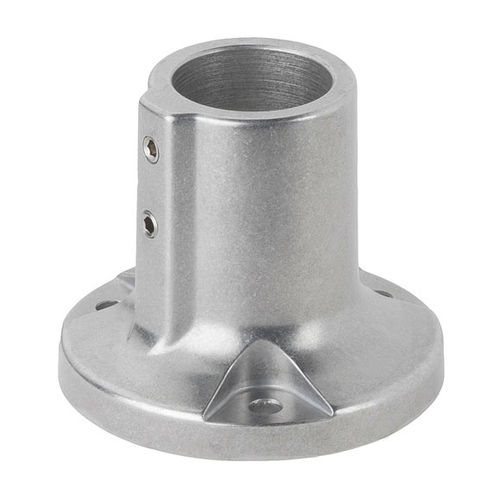 Conexión de tubo para barandilla - ITAS FI 40 - RK Rose+Krieger GmbH - redondo / de aluminio fundido / de rosca