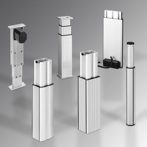 Columna eléctrica para mueble - RK Rose+Krieger GmbH - industrial / telescópica / de 2 etapas