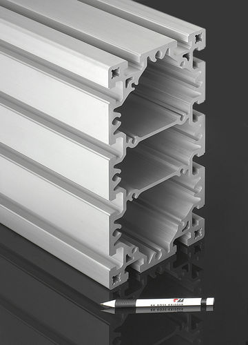 Perfil de aluminio - BLOCAN® D-Profil - RK Rose+Krieger GmbH - de botón / rectangular / para la industria