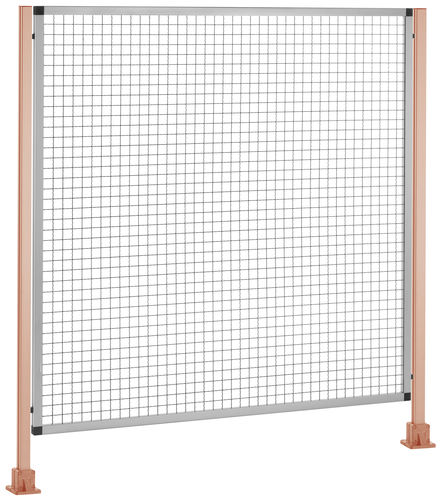 Tabique de taller - Module BLOCAN&reg; - RK Rose+Krieger GmbH - para almacenamiento / para la protección de áreas / de protección de máquina