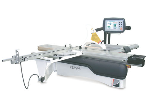Sierra escuadradora - P3200NX / P3200SX / P3200AX  - Paoloni - para madera / automática / con mando con pantalla táctil
