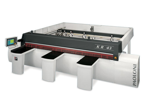 Sierra de paneles - KR32, KR43 - Paoloni - horizontal / para madera / automática