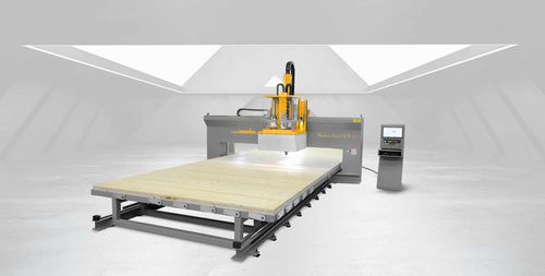 Centro de mecanizado CNC con 5 ejes - Techno Multiwall XS - Essetre - vertical / para madera / con pórtico móvil