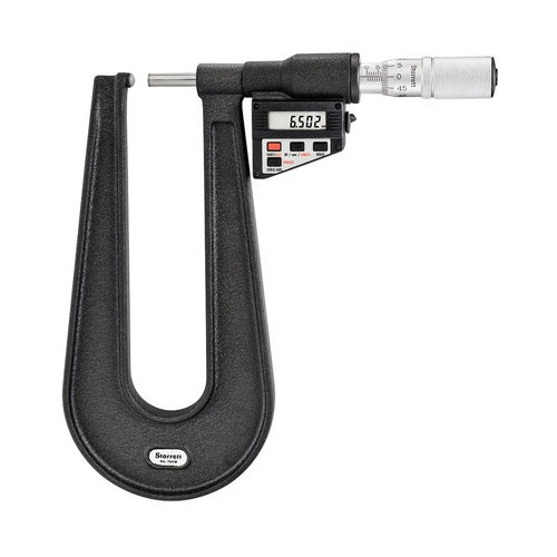 Micrómetro de exteriores - 764 series  - STARRETT - para chapas / digital
