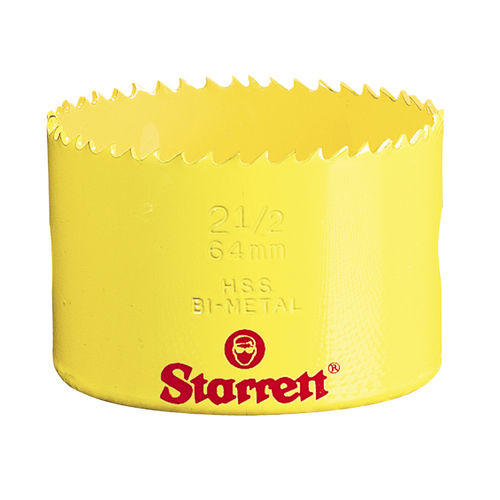 Sierra perforadora para acero inoxidable - STARRETT - para madera / bimetálica