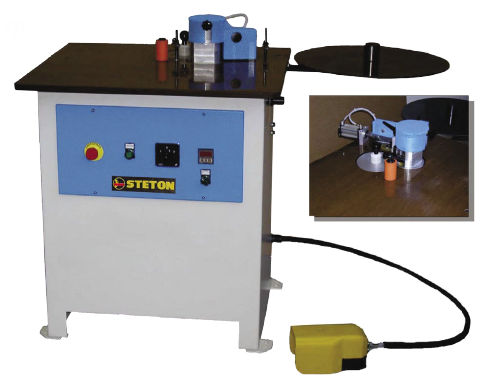 Máquina de colocación de tapacantos manual - K/R - Steton - para cintas autoadhesivas