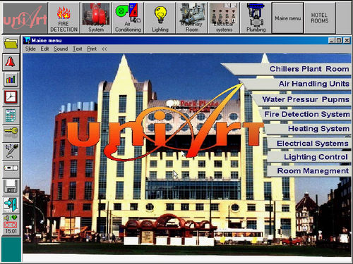 Software de SCADA - UniArt - Control Applications Ltd - Windows