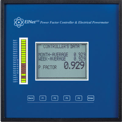 Controlador de factor de potencia digital - ElNet LTC - Control Applications Ltd